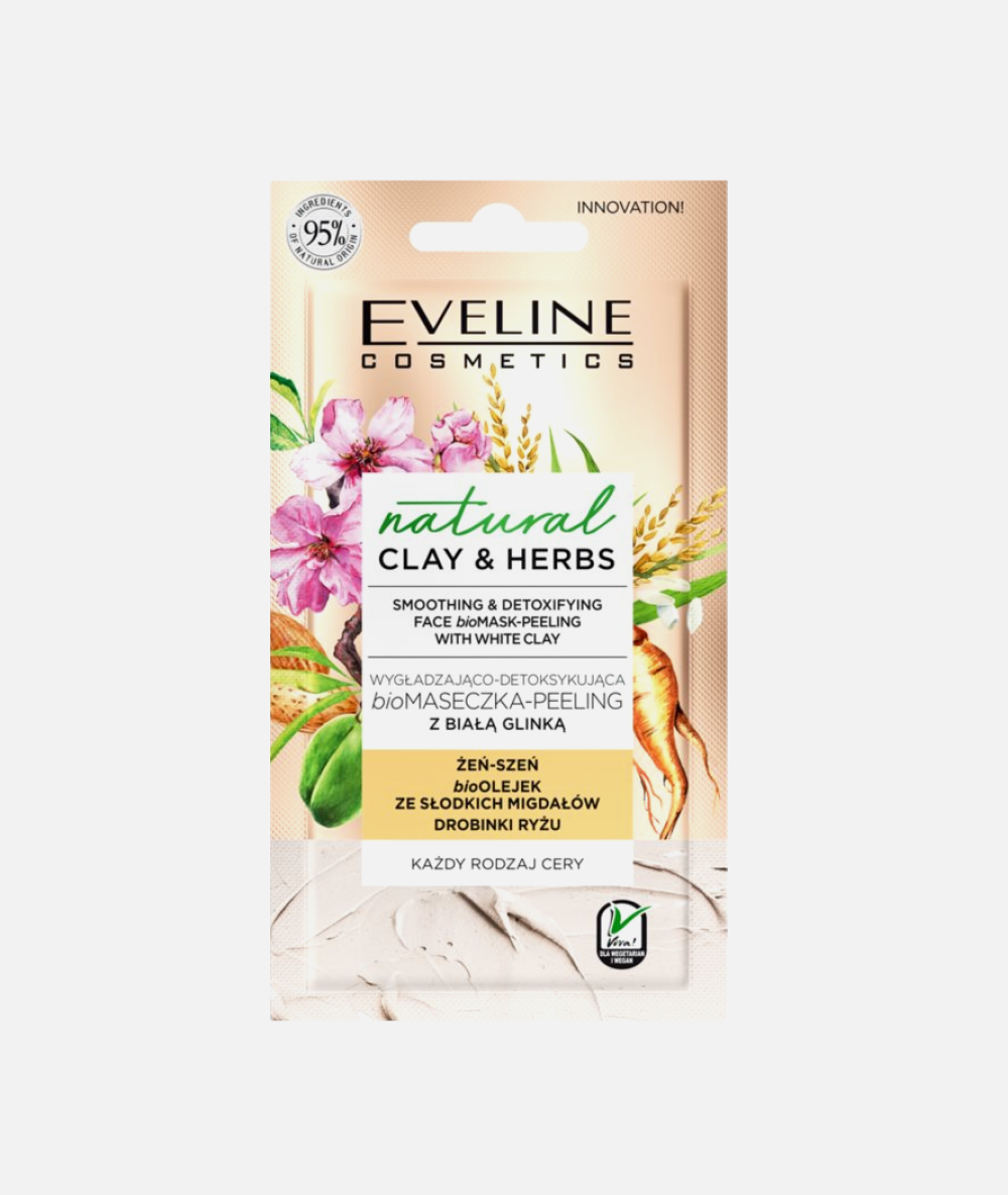 Veido kaukė Natural